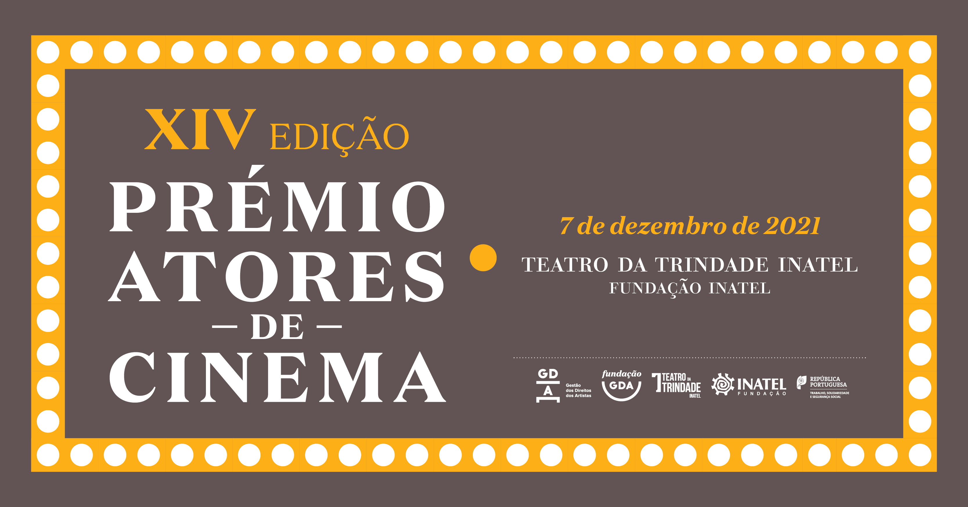 XIV edição Prémio Atores de Cinema